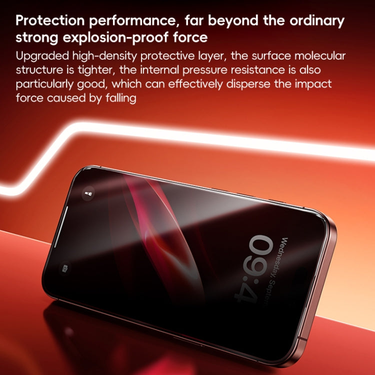 For iPhone 16 Benks Zero Sense Series Privacy Tempered Protective Film