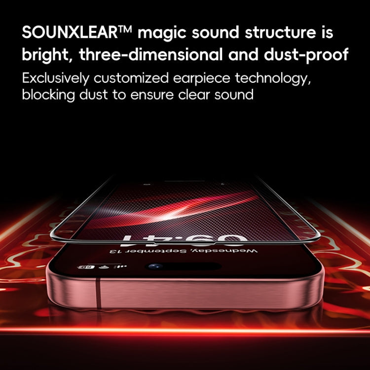 For iPhone 16 Pro Benks Zero Sense Series HD Tempered Protective Film