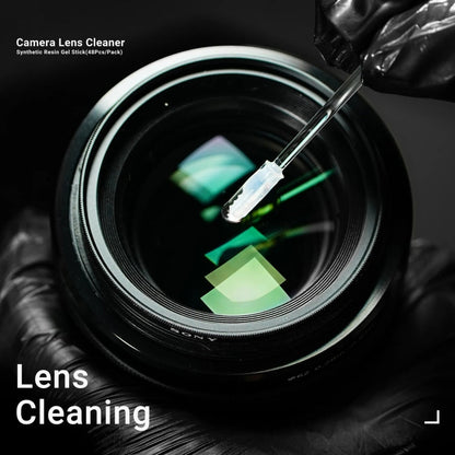2UUL CL21 48pcs/box Camera Lens Dust Cleaning Synthetic Resin Gel Stick