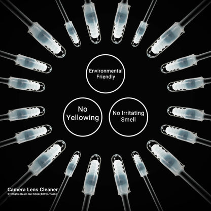 2UUL CL21 48pcs/box Camera Lens Dust Cleaning Synthetic Resin Gel Stick