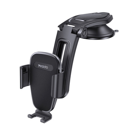 Yesido C130 Car Dashboard Suction Cup Type Mobile Phone Holder(Black)