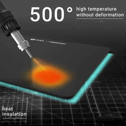 2UUL ST86 50x35cm Extra Thick Heat-Resistant Anti-static Silicone Pad