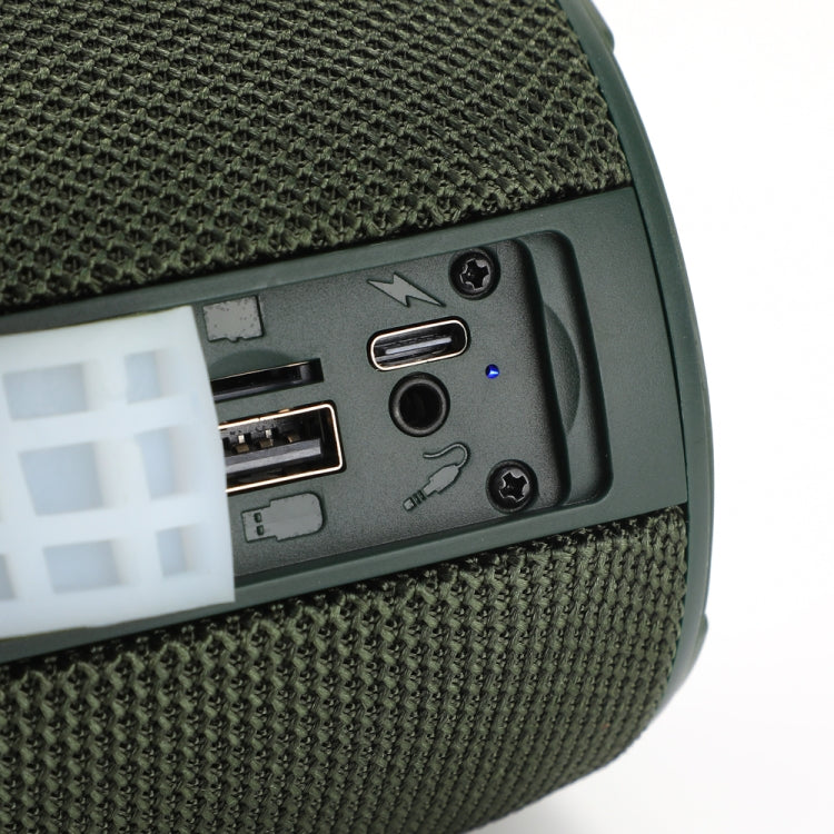 T&G TG434 Outdoor Portable Wireless Bluetooth Speaker(Green)
