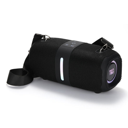 Haut-parleur Bluetooth sans fil portable et coloré TWS T&G TG669 (noir)