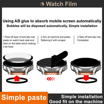For Huawei Watch GT 5 41mm IMAK Plexiglass HD Watch Protective Film