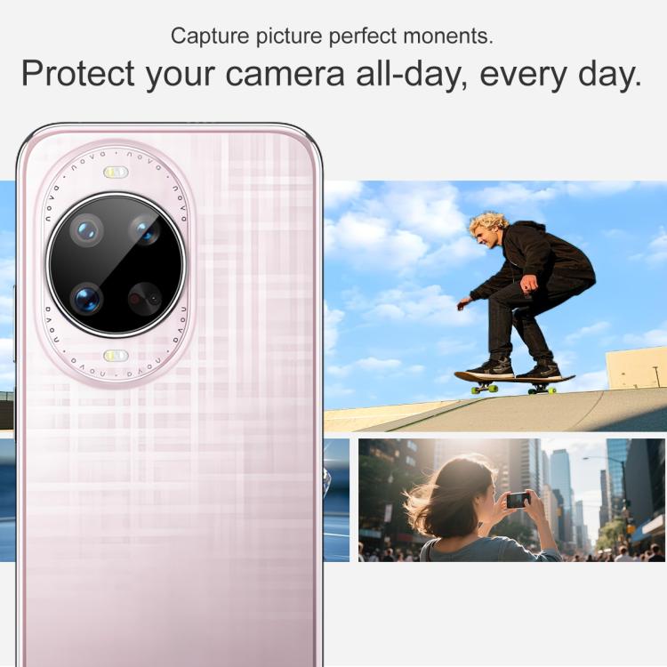 For Huawei nova 14 Ultra imak Rear Camera Lens Glass Film Black Version
