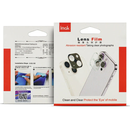 For Huawei Mate 70 Pro / 70 Pro+ imak Rear Camera Lens Glass Film Black Version