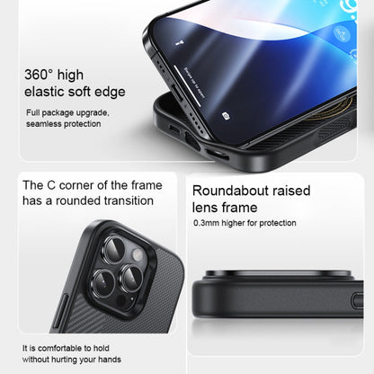 For iPhone 16 Pro Benks Montage MagSafe Shockproof Phone Case(Black)