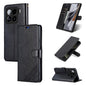 For Xiaomi 15 AZNS Sheepskin Texture Flip Leather Phone Case(Black)