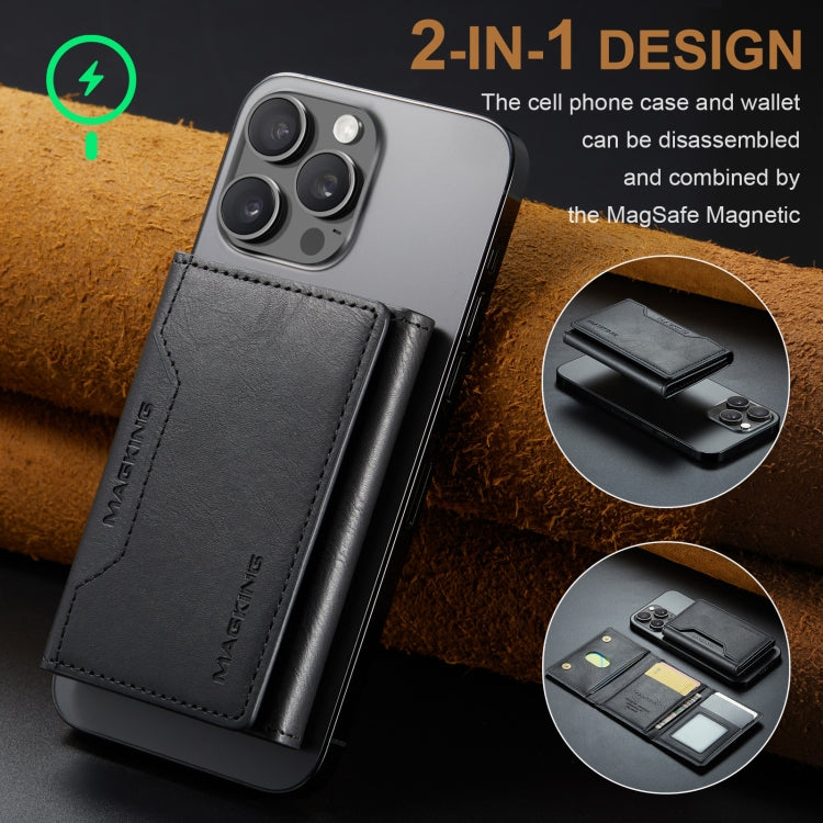 MAGKING K2 Series MagSafe RFID Card Bag(Black)