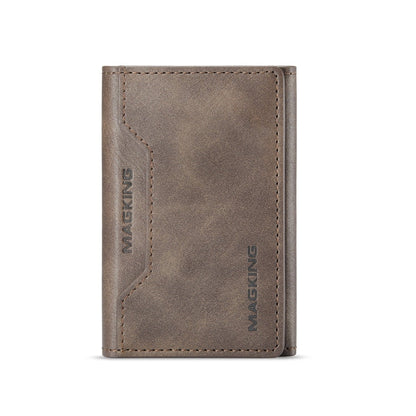 MAGKING K2 Series MagSafe RFID Card Bag(Coffee)