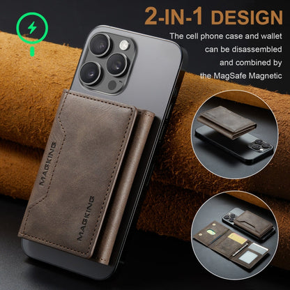 MAGKING K2 Series MagSafe RFID Card Bag(Coffee)