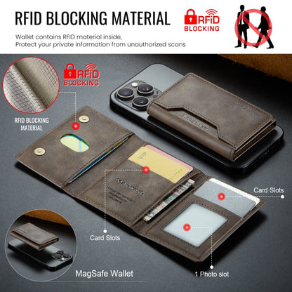 MAGKING K2 Series MagSafe RFID Card Bag(Coffee)