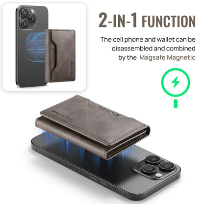 MAGKING K2 Series MagSafe RFID Card Bag(Coffee)