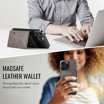 MAGKING K2 Series MagSafe RFID Card Bag(Coffee)