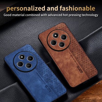 For Xiaomi Poco C75 AZNS 3D Embossed Skin Feel Phone Case(Sapphire Blue)
