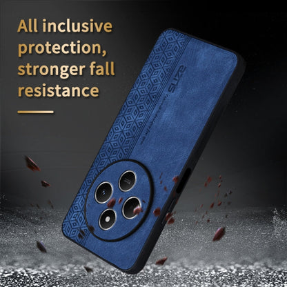 For Xiaomi Poco C75 AZNS 3D Embossed Skin Feel Phone Case(Sapphire Blue)