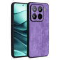 For Xiaomi 15 Pro AZNS 3D Embossed Skin Feel Phone Case(Purple)