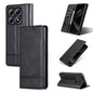For Xiaomi 14T AZNS Magnetic Calf Texture Flip Leather Phone Case(Black)