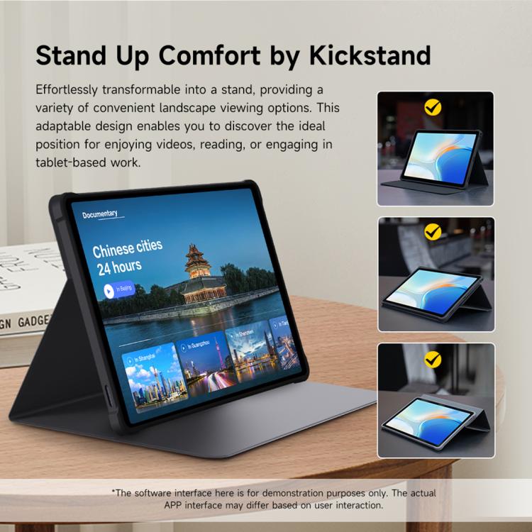 [HK Warehouse] Ulefone Tab W10 WiFi Tablet PC Gift Pack Version, 4GB+128GB, 10.1 inch Android 14 Unisoc T606 Octa Core, EU Plug(Space Gray)