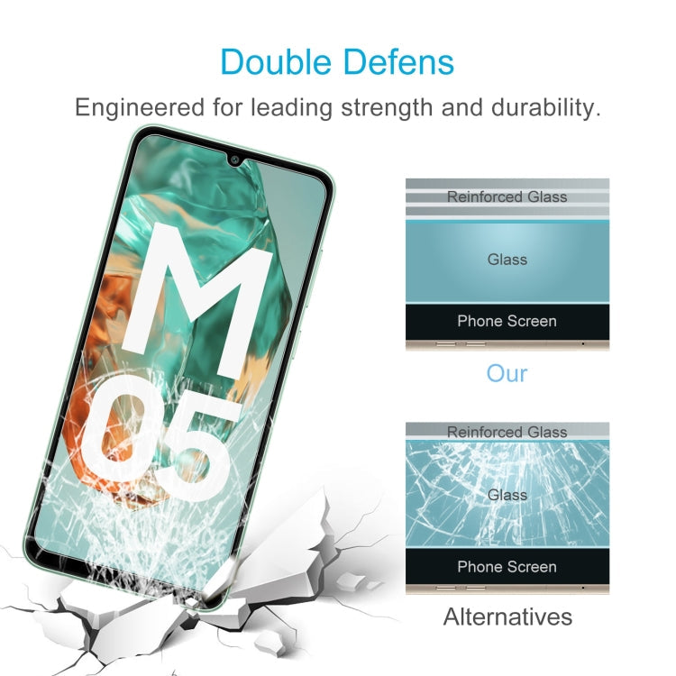 For Samsung Galaxy M05 / F05 0.26mm 9H 2.5D Tempered Glass Film