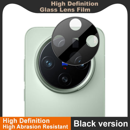For vivo X200 Pro mini imak Rear Camera Lens Glass Film Black Version