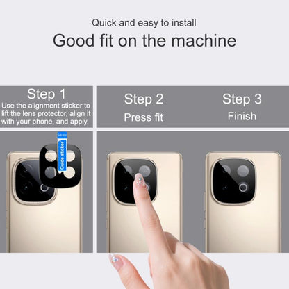 For vivo iQOO Z10 Turbo imak Rear Camera Lens Glass Film Black Version