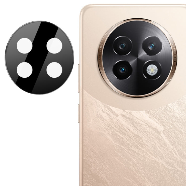 Pour Realme 13+ 5G IMAK Film de verre pour objectif de caméra arrière version noire