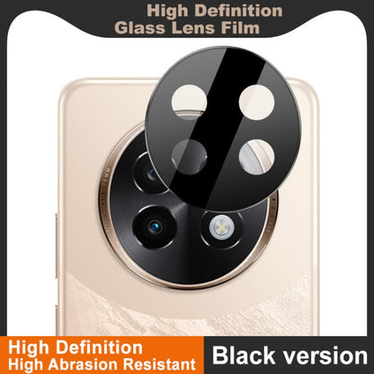 Pour Realme 13+ 5G IMAK Film de verre pour objectif de caméra arrière version noire