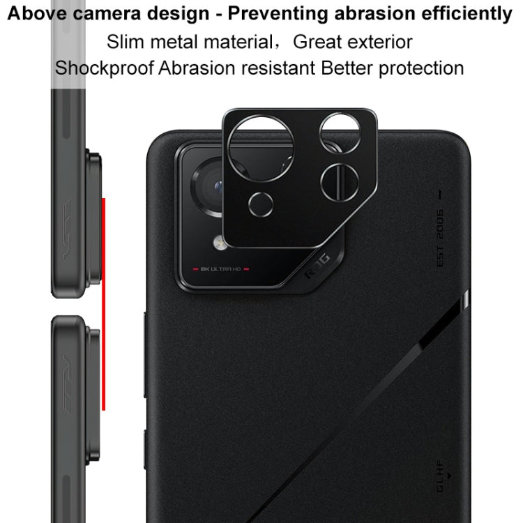 For Asus ROG Phone 8 Pro IMAK Metal Camera Lens Protector Cover