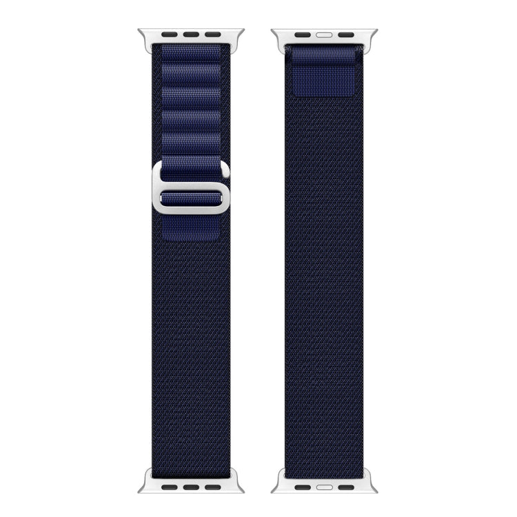 For Apple Watch 42mm / 41mm / 40mm / 38mm DUX DUCIS GS Series Nylon Loop Watch Band(Navy Blue)