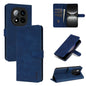 Pour Xiaomi Redmi Note 14 Pro+ 5G Étui de protection en cuir à rabat AZNS avec texture en peau de veau (bleu)