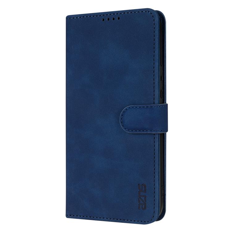 For Redmi K80 Pro AZNS Skin Feel Calf Texture Flip Leather Phone Case(Blue)