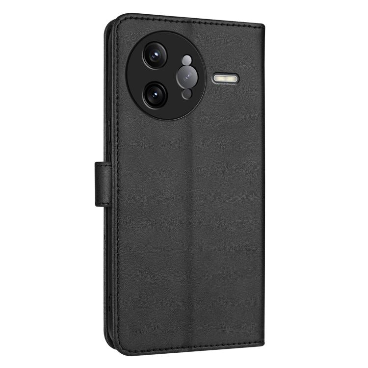 For Redmi K80 Pro AZNS Skin Feel Calf Texture Flip Leather Phone Case(Black)