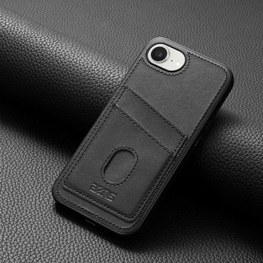 For iPhone 17e / 16e AZNS K1 Series Card Slot Business Phone Case(Black)