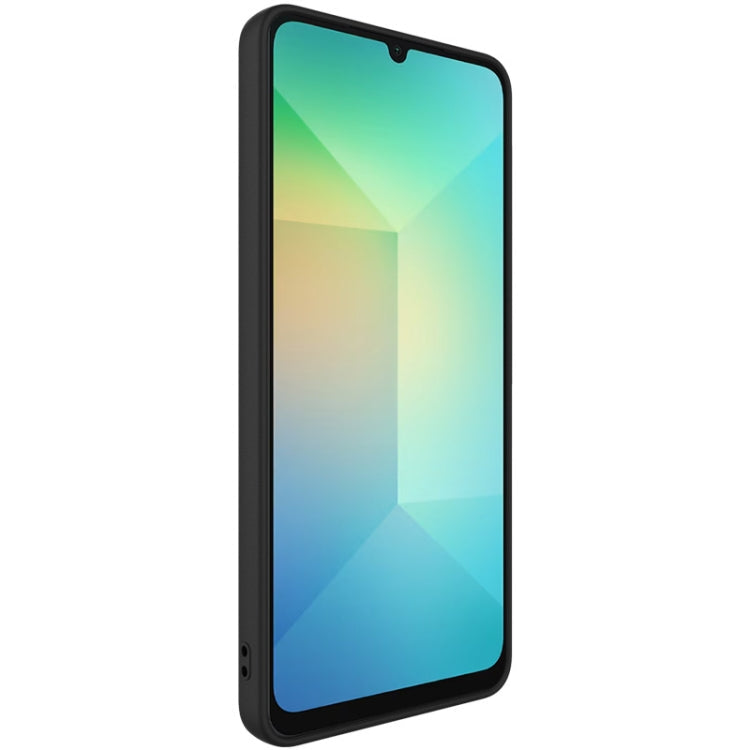Pour Samsung Galaxy A06 4G Coque de téléphone en TPU dépoli antichoc IMAK série UC-3 (Noir)