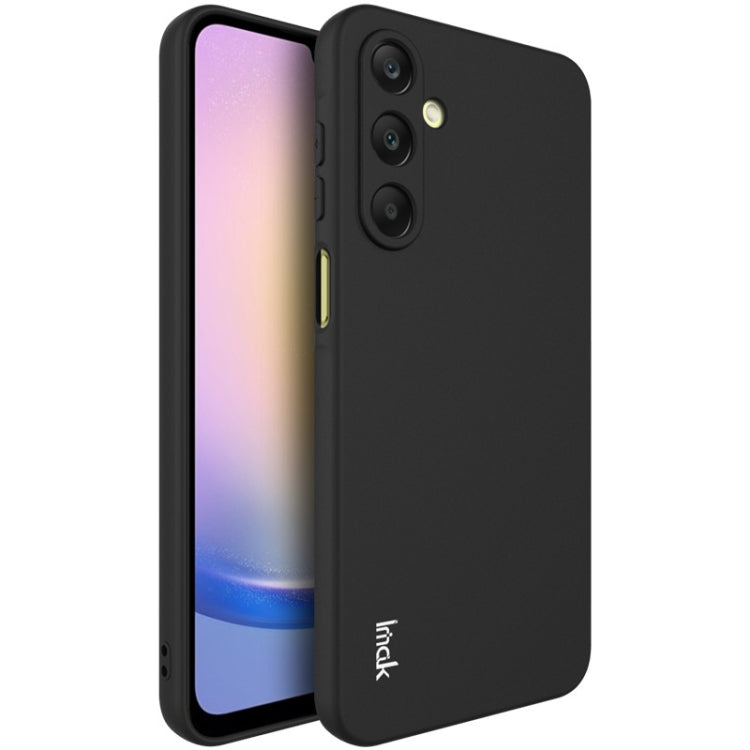 For Samsung Galaxy A16 4G / 5G IMAK UC-3 Series Shockproof Frosted TPU Phone Case(Black)