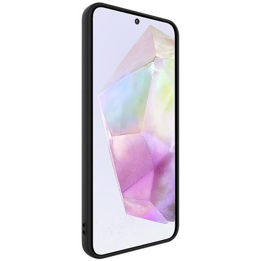 For Samsung Galaxy A56 5G IMAK UC-3 Series Shockproof Frosted TPU Phone Case(Black)