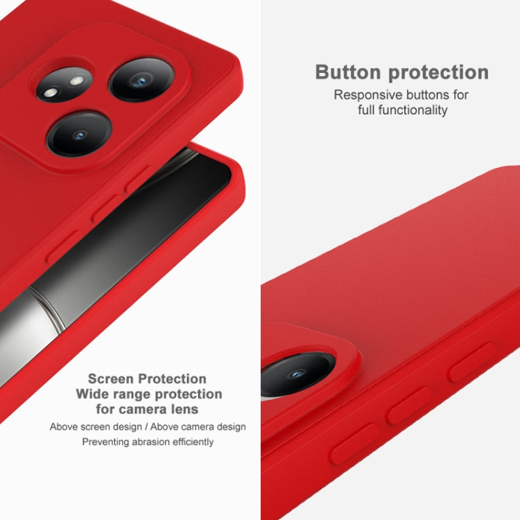 For iPhone 16 Pro Max imak UC-4 Series Straight Edge TPU Phone Case(Red)