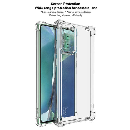 For Samsung Galaxy Note20 IMAK UX-4 Series Four-corner Shockproof Phone Case(Transparent)