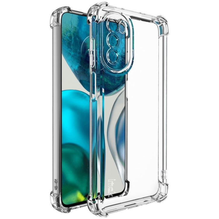 For Motorola Moto G52 4G / G82 5G IMAK UX-4 Series Four-corner Shockproof Phone Case(Transparent)