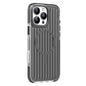 For iPhone 16 Pro Mutural Corrugated Texture Magsafe Magnetic Shockproof Phone Case(Dark Grey)