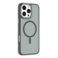 For iPhone 16 Pro Mutural Skin Feel Series Frosted MagSafe Magnetic Phone Case(Black)