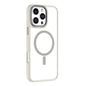 For iPhone 16 Pro Mutural Skin Feel Series Frosted MagSafe Magnetic Phone Case(Grey)