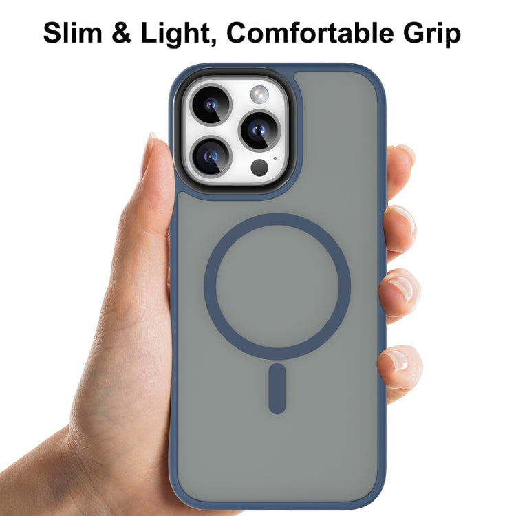 For iPhone 16 Mutural Skin Feel Series Frosted MagSafe Magnetic Phone Case(Pink)