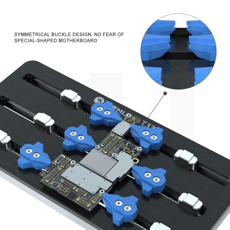 Mijing T33 Pro 3-Axis Multi-Angle Fixing Motherboard Maintenance PCB Fixture