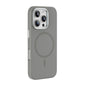 For iPhone 16 Pro Max Mutural Karen Series Liquid Silicone MagSafe Magnetic Phone Case(Grey)