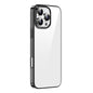 For iPhone 16 Pro Mutural Jiantou Series Electroplating Hybrid PC Phone Case(Black)