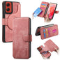 For Motorola Moto G Stylus 5G 2024 CaseNeo MagSafe RFID Anti-theft Retro Leather Phone Case(Pink)