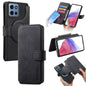 Pour Motorola Moto G 2025 CoqueAnti-vol RFID en Cuir Rétro avec MagSafe (Noir)